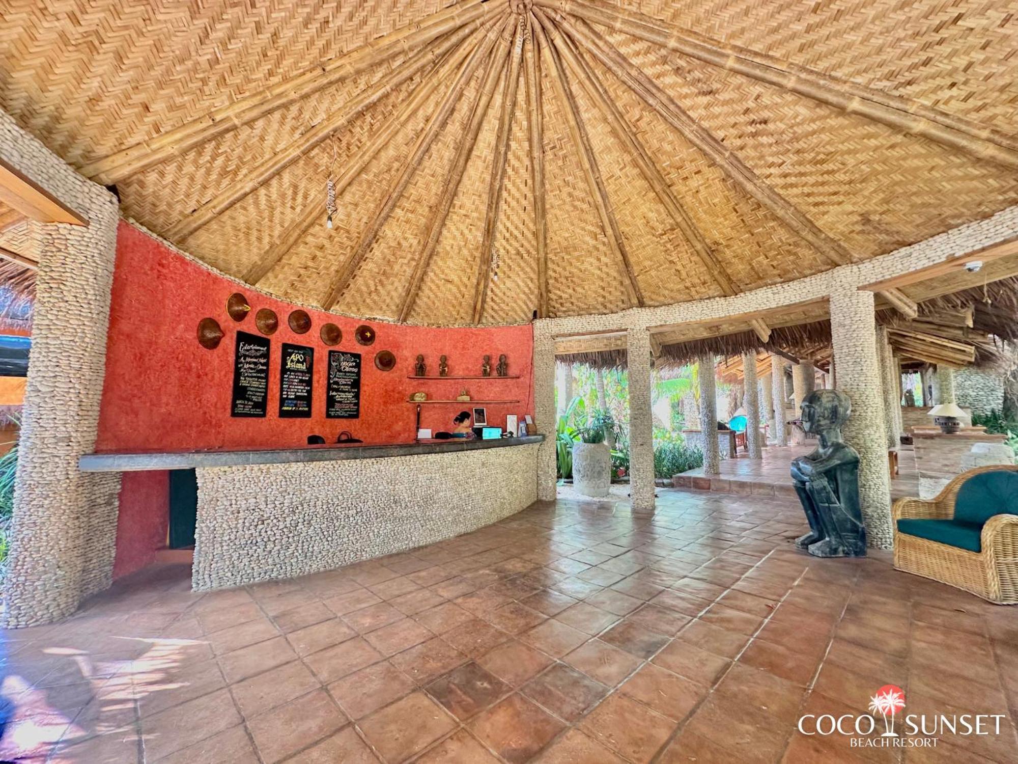 Coco Grove Beach Resort, Siquijor Island Dış mekan fotoğraf Lobby